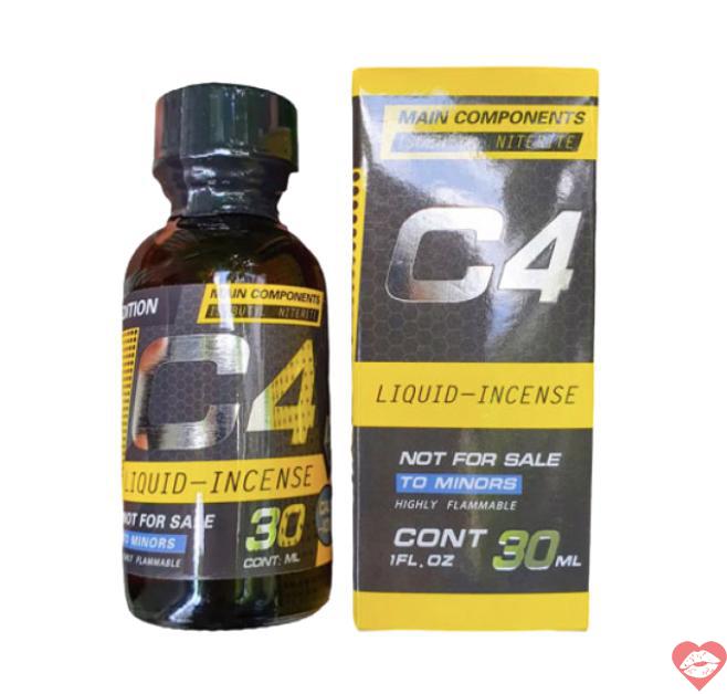Shop bán Popper C4 vàng 30ml chính hãng PWD Mỹ chai hít kích thích loại mạnh cao cấp 