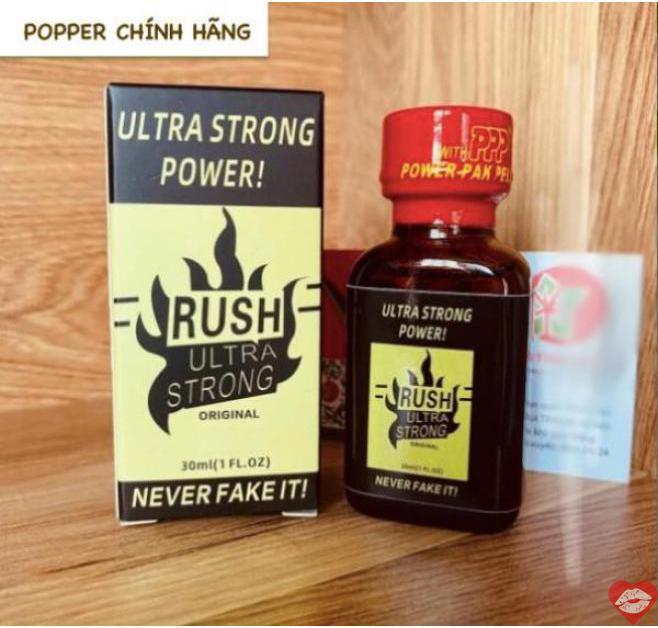 Bảng giá Popper RUSH ULTRA STRONG ORIGINAL 30ml Chính Hãng Mỹ PWD cao cấp 