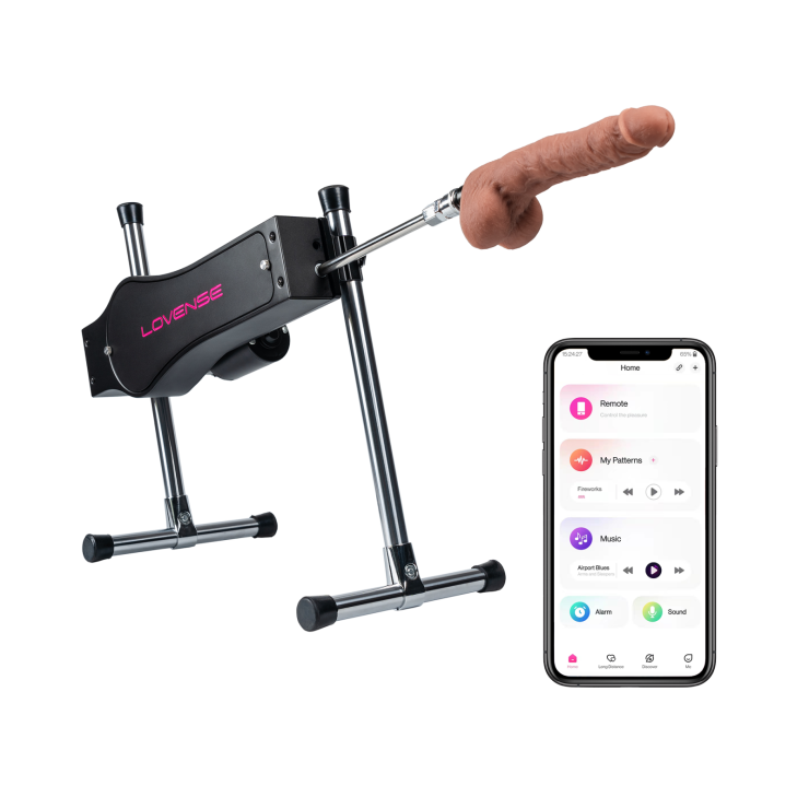 Máy Làm Tình Cho Nữ Cao Cấp - Kết Nối Phòng Chat - Điều Khiển Điện Thoại - Lovense Sex Machine