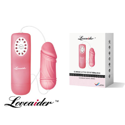 Trứng Rung 12 Chế Độ Hình Dương Vật - Loveaider