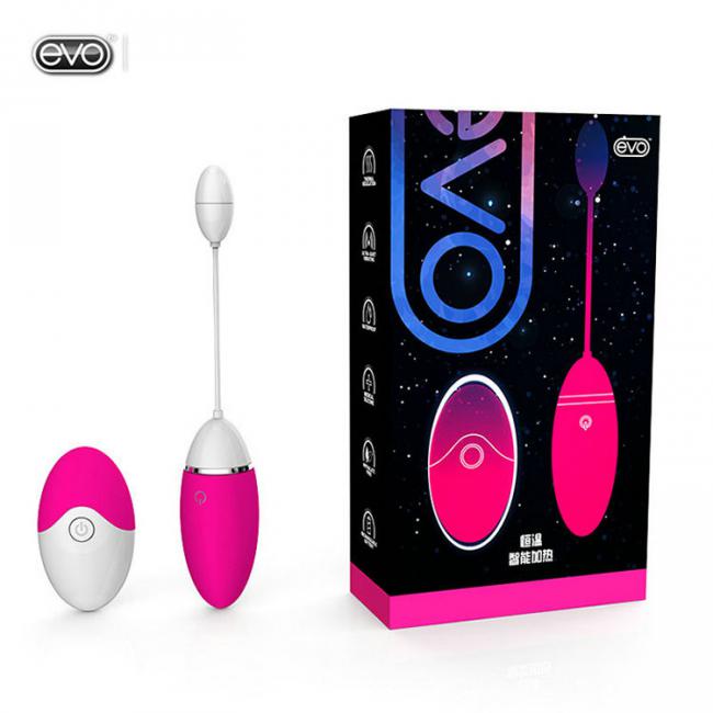 Trứng Rung Điều Khiển Từ Xa  Có Sưởi Ấm  Sạc Pin - Evo