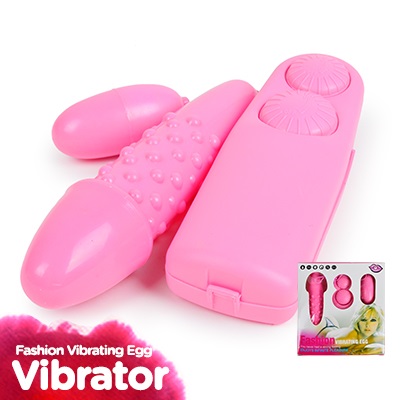 Trứng Rung Kích Thích Kèm Dương Vật Giả Mini Có Bi Cực Khoái