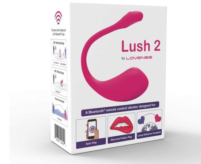 Trứng Rung Siêu Cao Cấp Lovense Lush 2 - Điều Khiển Từ Xa Qua Điện Thoại Ở Bất Kì Đâu Trên Thế Giới