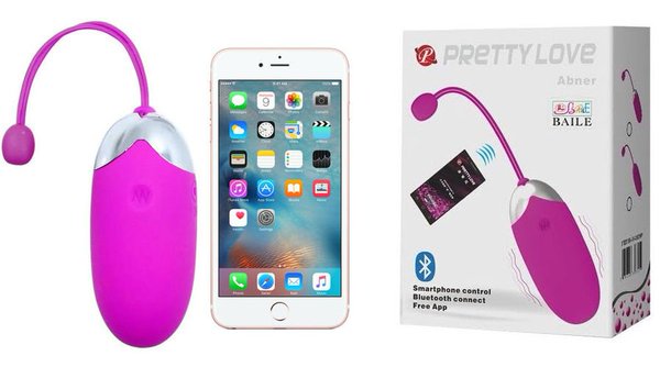 Trứng Rung Siêu Mạnh Điều Khiển Qua Điện Thoại - Prettylove Abner