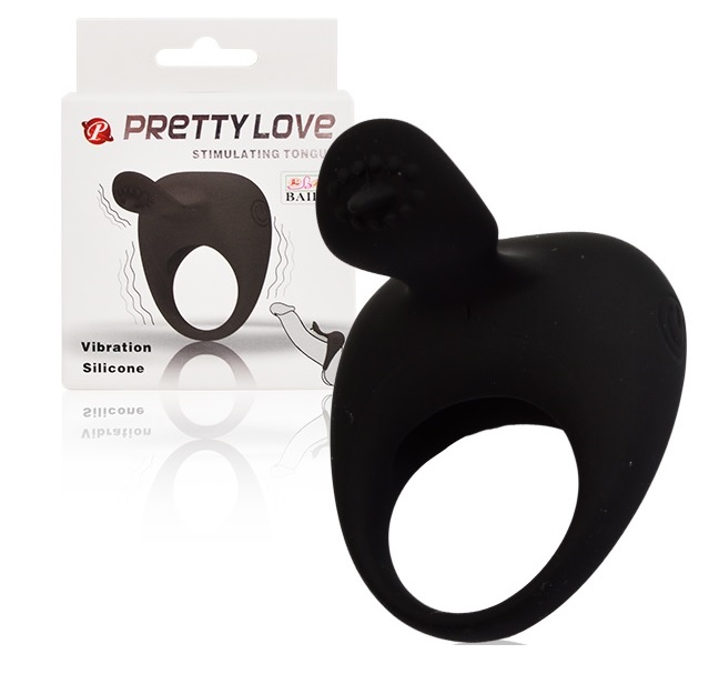 Vòng Rung Cao Cấp Kết Hợp Lưỡi Liếm - Prettylove
