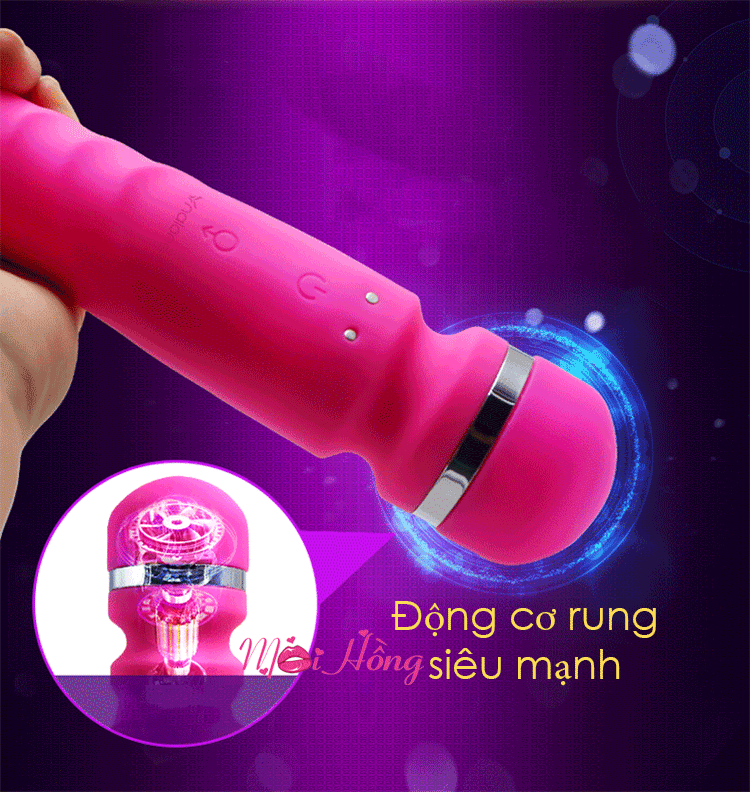 Giá sỉ Chày Rung Kích Thích Điểm G Đầu Rung Đuôi Ngoáy Siêu Mạnh Sưởi Ấm - Nalone Yoni mới nhất