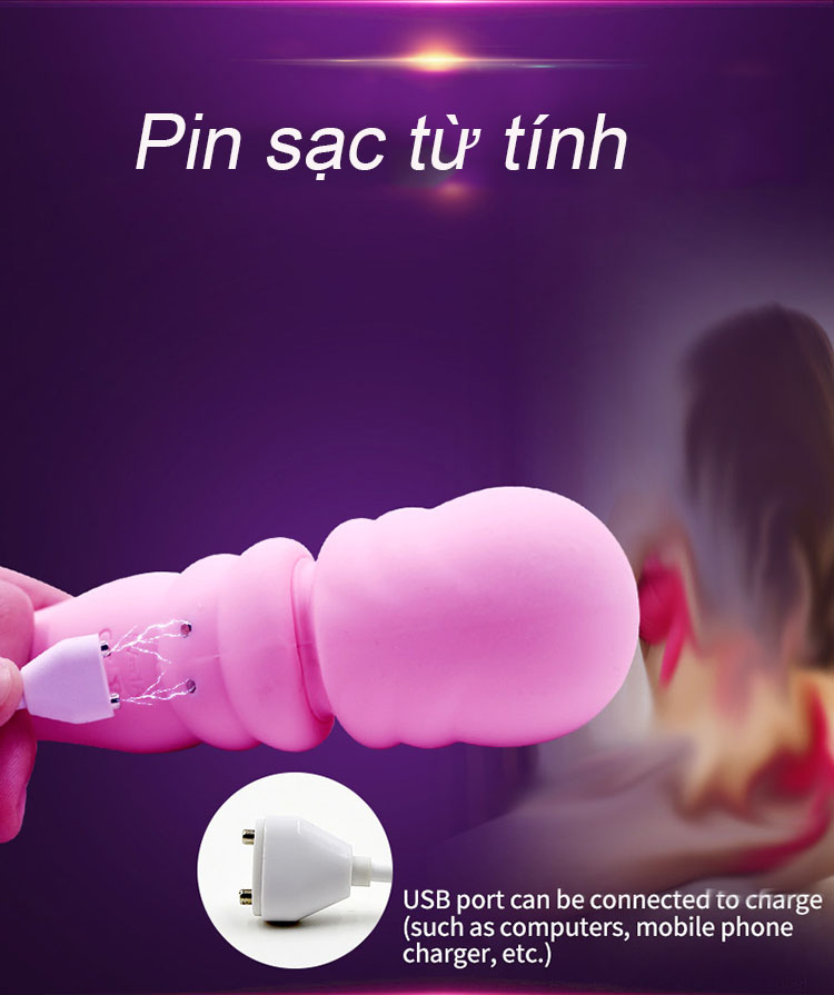  Thông tin Chày Rung Kích Thích Cao Cấp Siêu Rung 2 Đầu Thiết Kế Rất Mềm Mịn - Nalone Jane hàng xách tay