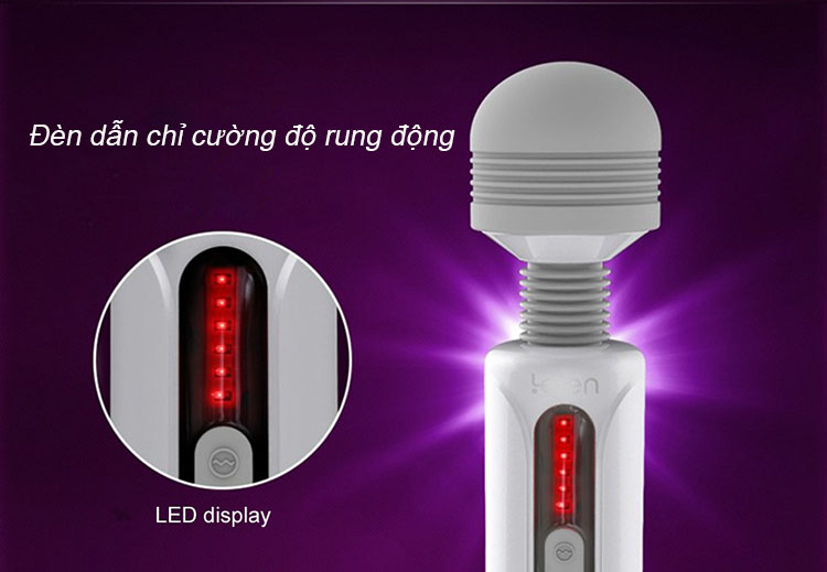Cung cấp Chày Rung Cao Cấp Sạc Pin Rung Siêu Mạnh Khinh Khủng - Letten Lightning hàng mới về
