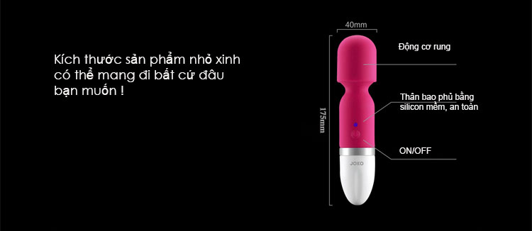  Giá sỉ Chày Rung Mini Kích Thích Mạnh Mẽ - Joko Nhật Bản loại tốt
