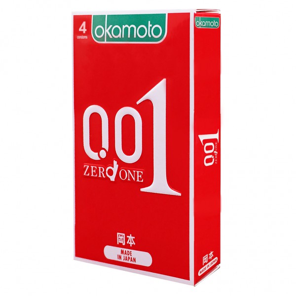  Bảng giá Bao Cao Su Siêu Mỏng 001mm - Okamoto Zero One Nhật Bản cao cấp