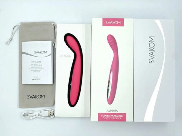  Bán Massage Mini Điểm G Cao Cấp Rung 25 Chế Độ - Kèm Sưởi Ấm - SVAKOM Alinaia mới nhất