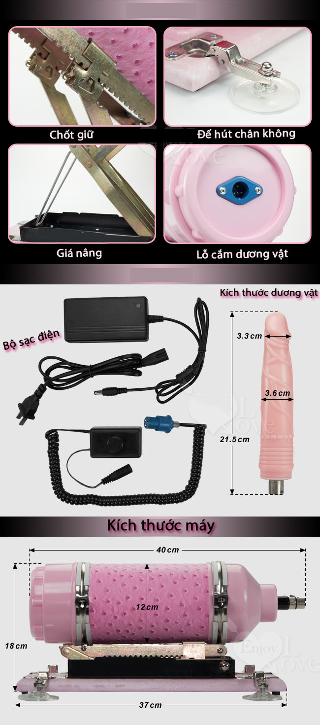  Cửa hàng bán Dương Vật Giả Làm Tình Tự Động Siêu Cao Cấp - Thụt Siêu Mạnh Gun Power USA hàng xách tay