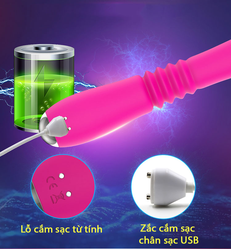 Cung cấp Dương Vật Giả Đa Năng Siêu Rung Thụt - Kết Hợp Nhánh Xoay - Nalone Idol Plus giá sỉ