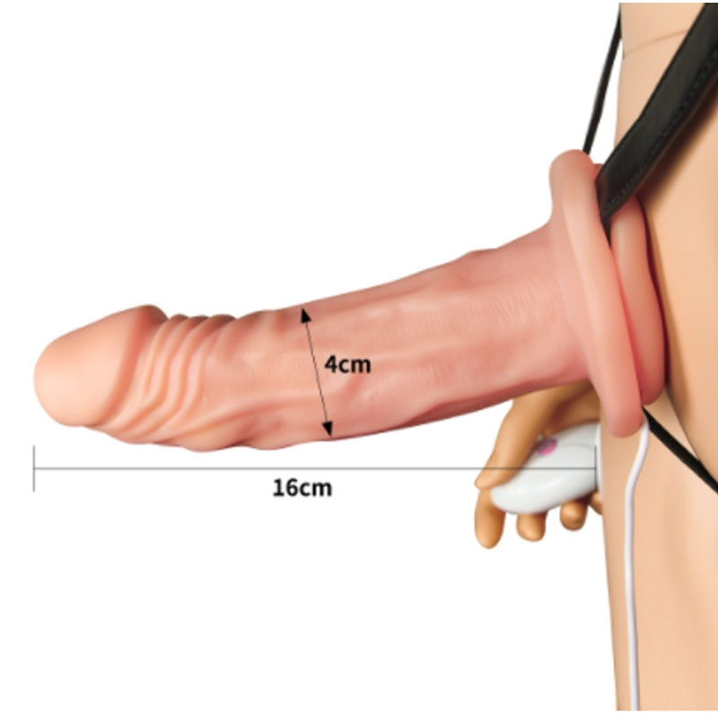  Bảng giá Dương Vật Giả Dây Đeo Rỗng Ruột Có Rung - Lovetoy USA giá sỉ