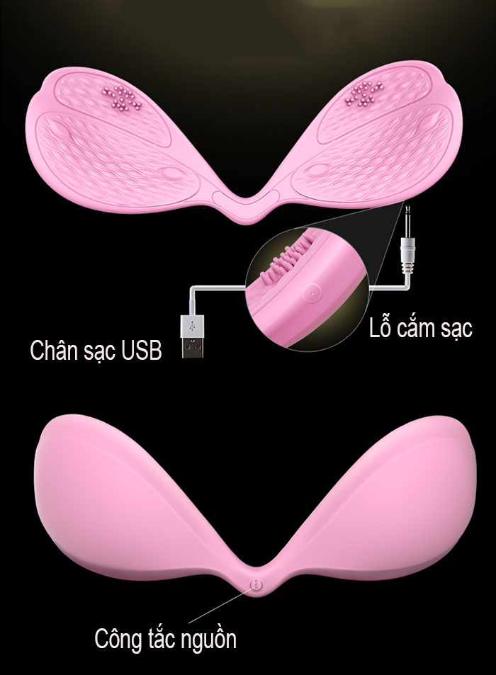  Mua Áo Lót Massa Ngực Thông Minh - Điều Khiển Qua Điện Thoại Breast I-Smart giá rẻ