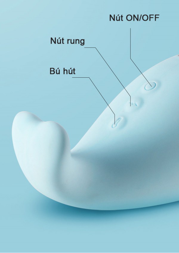  Đánh giá Máy Rung Hút Âm Đạo Ngực - Chú Cá Voi Zemalia Little Wale mới nhất