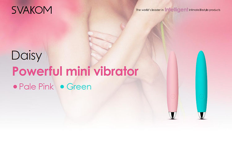  Bảng giá Que Rung Mini Cao Cấp Kích Thích Điểm G - Svakom Daisy chính hãng