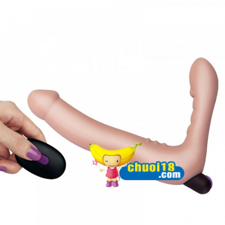  Sỉ Dương Vật Giả Silicon Mềm Mịn Như Thật Có 2 Đầu Có Rung Điều Khiển Từ Xa - Lovetoy USA cao cấp