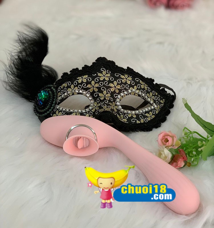  Địa chỉ bán Máy Rung Kết Hợp Lưỡi Liếm Có Thể Uống Cong - Kích Thích Siêu Phê Disa giá tốt