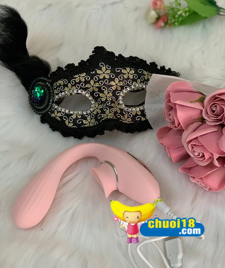  Địa chỉ bán Máy Rung Kết Hợp Lưỡi Liếm Có Thể Uống Cong - Kích Thích Siêu Phê Disa giá tốt