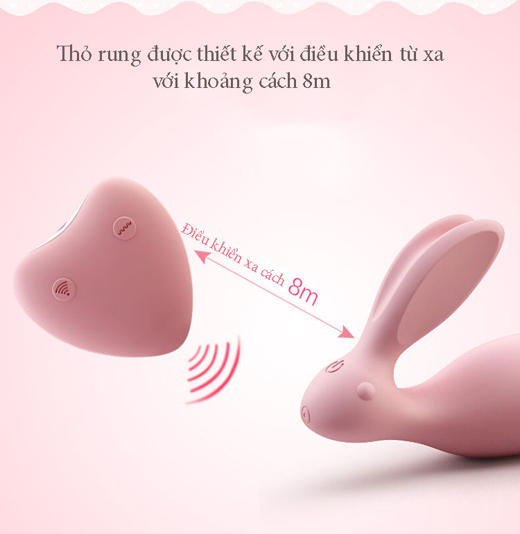  Nơi bán Trứng Rung Cao Cấp Điều Khiển Từ Xa - Chú Thỏ Kì Diệu Nhật Bản nhập khẩu
