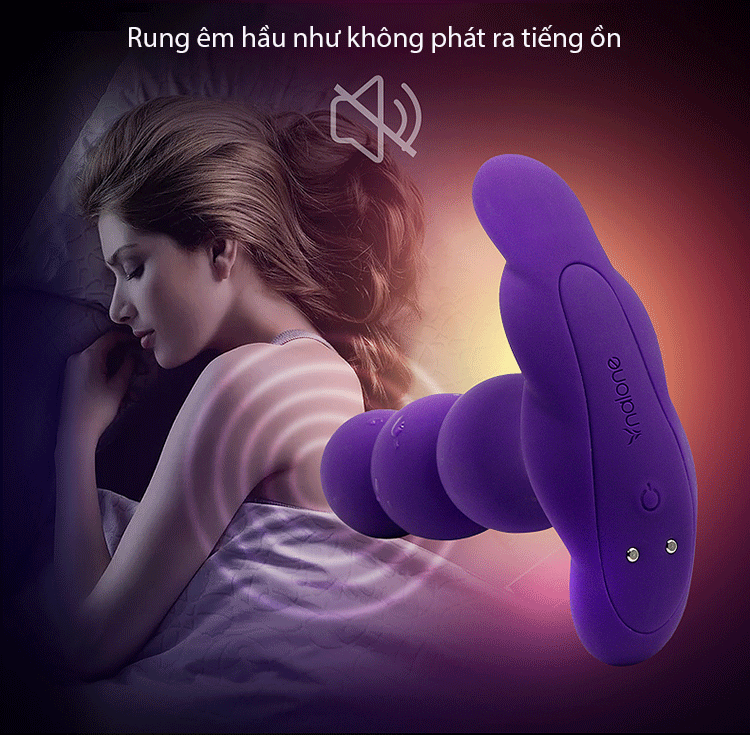  Mua Dương Vật Giả Mini Cao Cấp Dạng Chuỗi Rung Ngoáy Kích Thích Điểm G - Điều Khiển Từ Xa NALONE PEARL nhập khẩu