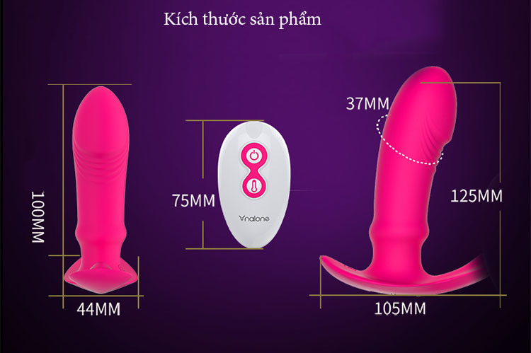  Nơi bán Dương Vật Giả Silicon Siêu Rung Sưởi Ấm Điều Khiển Từ Xa - Nalone Marley nhập khẩu