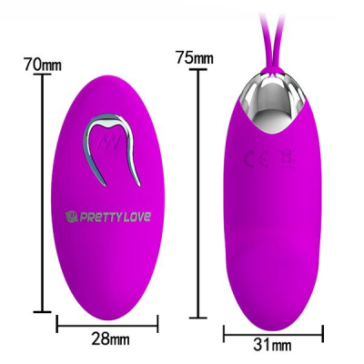  Nhập sỉ Trứng Rung Điều Khiển Từ Xa Rung Xoay 12 Chế Độ Siêu Mạnh - Prettylove Julia giá sỉ