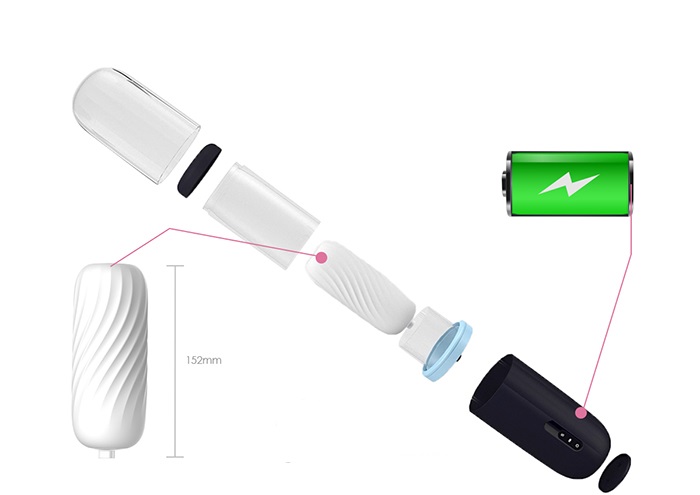  Sỉ Âm Đạo Giả Thủ Dâm Thụt Tự Động Kết Hợp Rung Rên Cao Cấp USA - Svakom Alex cao cấp