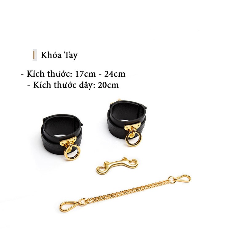  Review Bộ Đồ Bạo Dâm BDSM 100% Da Thật Mạ Vàng 24K - Đẳng Cấp Đồ Chơi Quý Tộc chính hãng