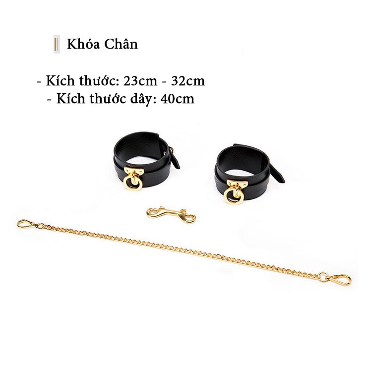  Review Bộ Đồ Bạo Dâm BDSM 100% Da Thật Mạ Vàng 24K - Đẳng Cấp Đồ Chơi Quý Tộc chính hãng