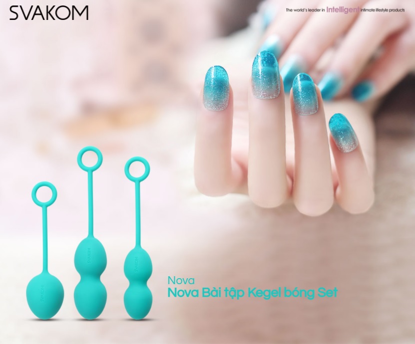 Đánh giá Bộ Bóng Kegel Tập Se Khít Âm Đạo - Svakom Nova USA giá sỉ