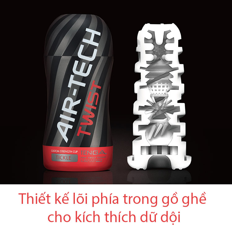 Cung cấp Cốc Thủ Dâm Cao Cấp Co Bóp Tự Nhiên - Tenga Air Tech Twist Nhật Bản giá sỉ