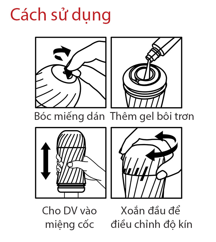 Cung cấp Cốc Thủ Dâm Cao Cấp Co Bóp Tự Nhiên - Tenga Air Tech Twist Nhật Bản giá sỉ
