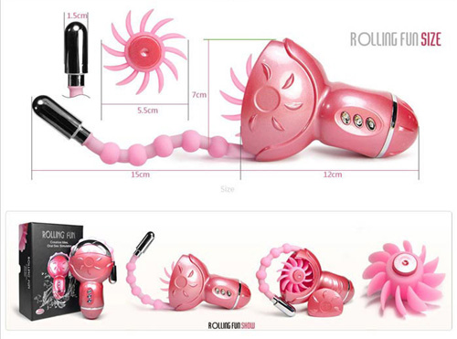  Bỏ sỉ Lưỡi Liếm Kích Thích Âm Đạo Tự Động Cao Cấp - Roling Fun II cao cấp