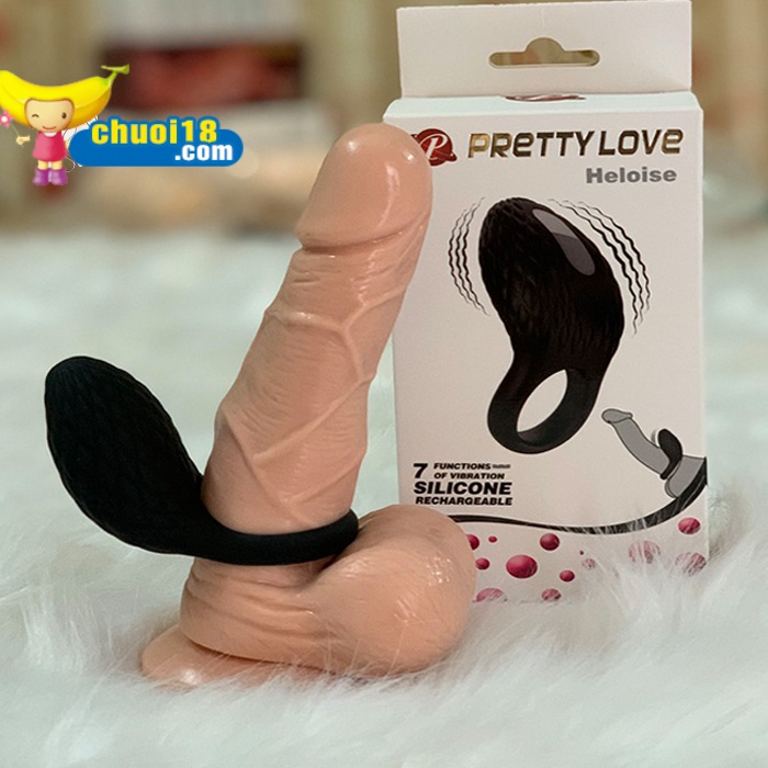  Nhập sỉ Vòng Đeo Dương Vật Cao Cấp Rung 7 Chế Độ Sạc Pin - Prettylove Heloise giá sỉ