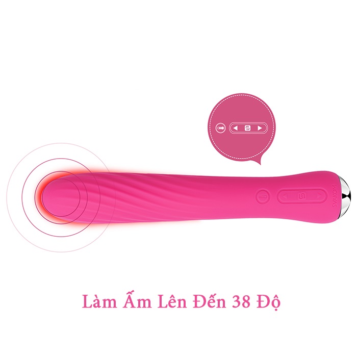  Giá sỉ Que Rung Cao Cấp Kích Thích Điểm G Sưởi Ấm - Svakom Anya USA loại tốt