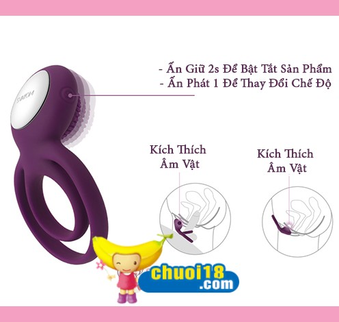  Nơi bán Vòng Rung Cao Cấp Kết Hợp Liếm Và Có Quai Đeo Không Lo Bị Tuột - Svakom Tammy USA có tốt không?