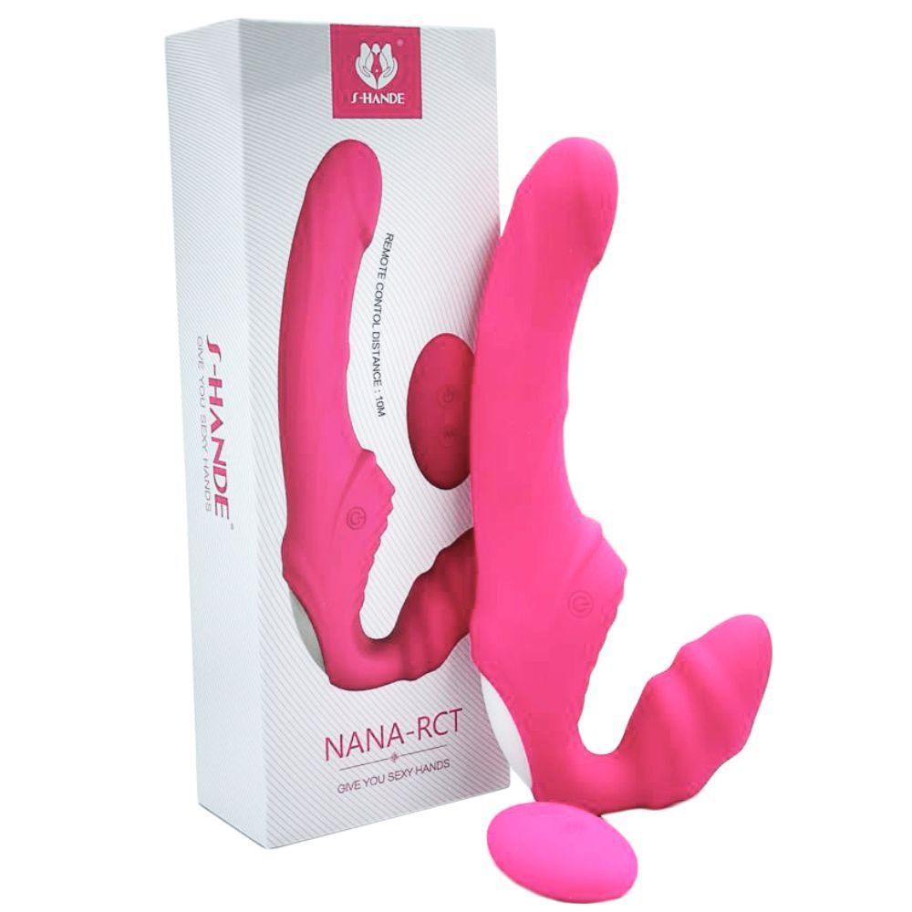 Cung cấp Dương Vật Giả 2 Đầu Siêu Rung - Có Điều Khiển Từ Xa - Thích Hợp Cho Less - S-Hande Nana-RCT nhập khẩu