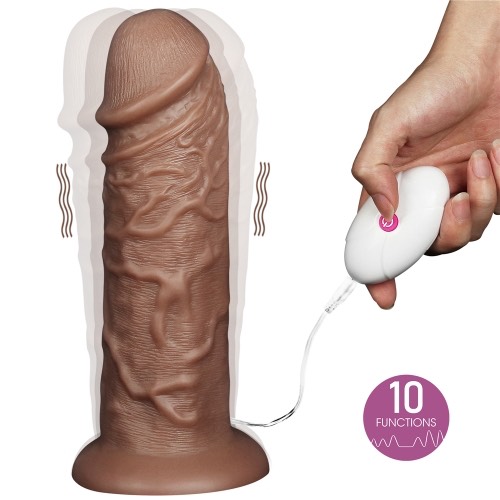  Bảng giá Dương Vật Giả Dán Tường Khủng Lồ Siêu Mềm Mịn Có Rung Cực Mạnh - Lovetoy Chubby USA giá tốt