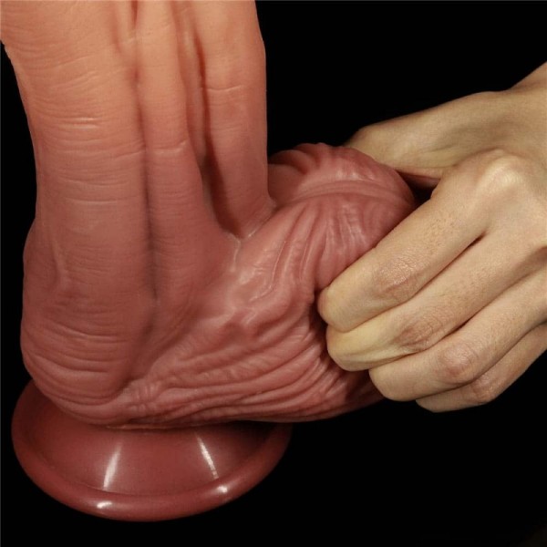  Cửa hàng bán Dương Vật Giả Dán Tường Siêu Khủng Siêu Gân - Silicon 2 Lớp Siêu Mềm Mịn Lovetoy USA hàng xách tay