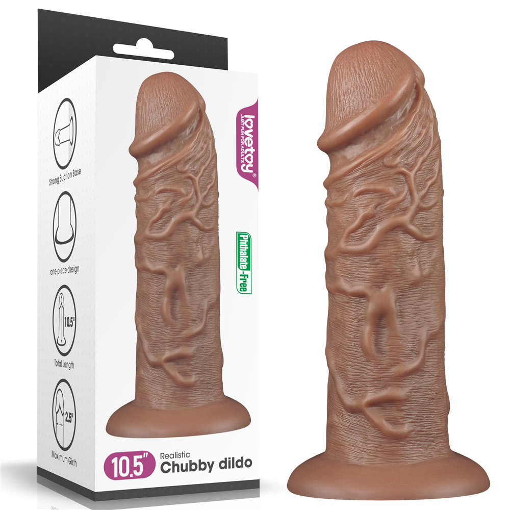  Đánh giá Dương Vật Giả Dán Tường Khủng Lồ Siêu Mềm Mịn - Lovetoy Chubby USA nhập khẩu