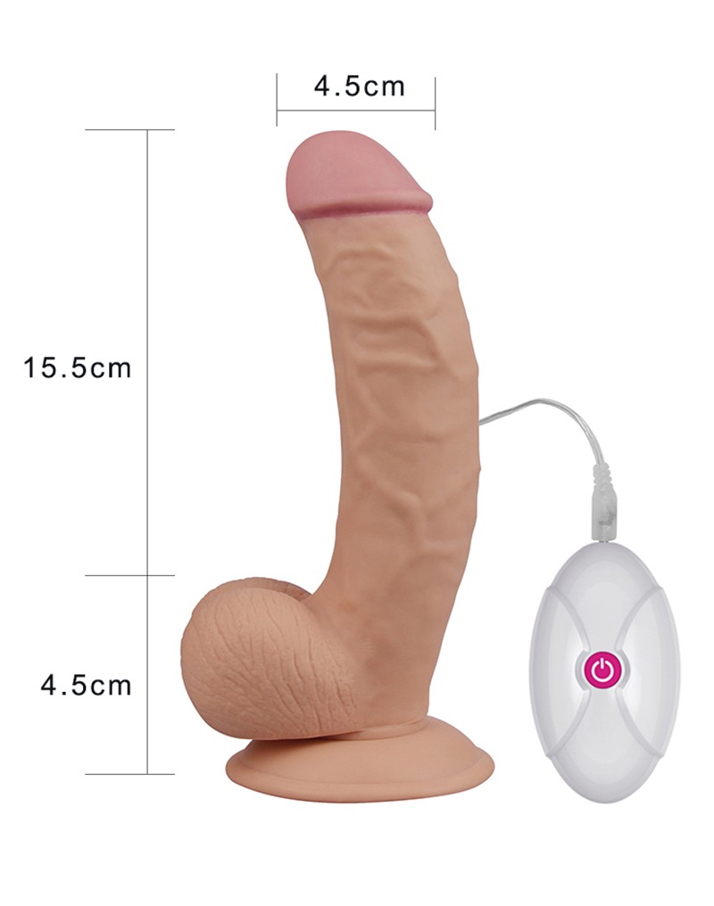  Địa chỉ bán Dương Vật Giả Dán Tường Silicon Mềm Mịn Có Rung - Lovetoy Ultra Soft Dude 8.5 loại tốt