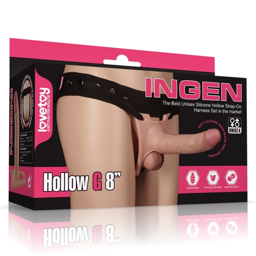  Review Dương Vật Giả Dây Đeo Rỗng Ruột - Siêu Mềm Mịn Chân Thật - Lovtoy Rodeo USA loại tốt