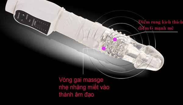  Giá sỉ Dương Vật Đa Năng Rung Ngoáy Cao Cấp Sang Trọng - Loveaider Diamond Drill giá rẻ
