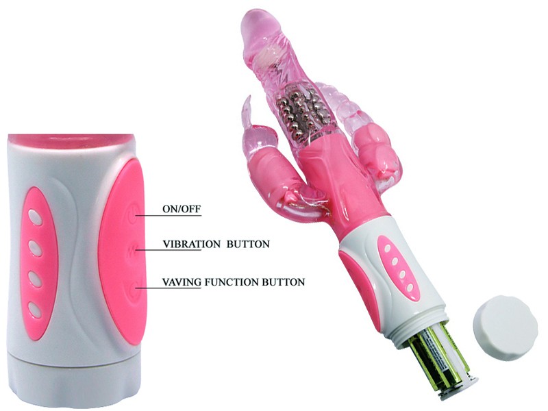  Địa chỉ bán Dương Vật Đa Năng 3 Đầu Siêu Rung Ngoáy Kích Thích Âm Đạo & Hậu Môn - Bunny cao cấp