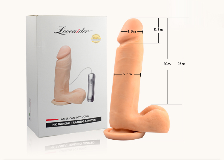  Sỉ Dương Vật Dán Tường Cao Cấp Siêu NgoáySiêu Mềm Mịn Như Thật - Loveaider Boy Dong giá sỉ