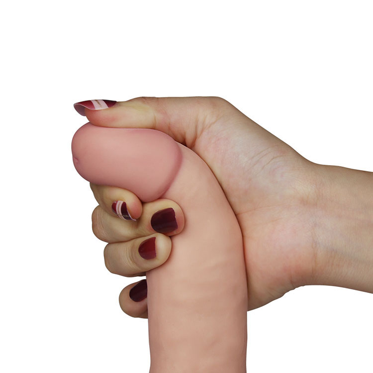  Thông tin Dương Vật Dán Tường Silicon Mềm Mịn Có Rung 7 Chế Độ - Lovetoy Ultra Soft Dude cao cấp