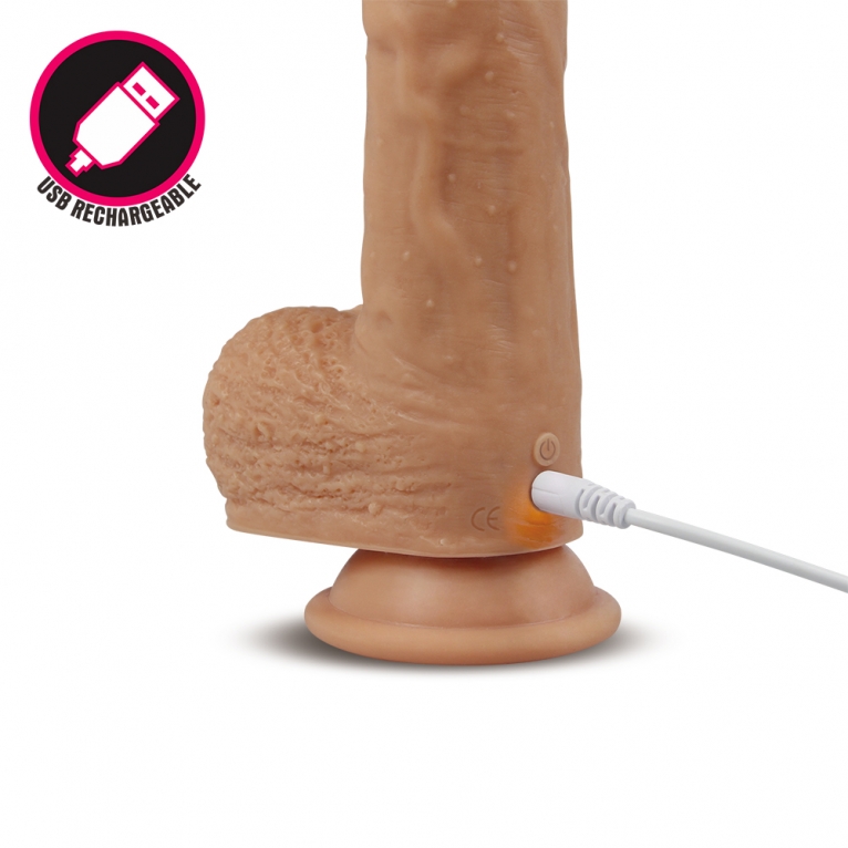  Shop bán Dương Vật Giả Silicon Siêu Mềm Mịn Như Thật Có Rung.Ngoáy Sưởi Ấm - Lovetoy Nature Cock Liam USA tốt nhất