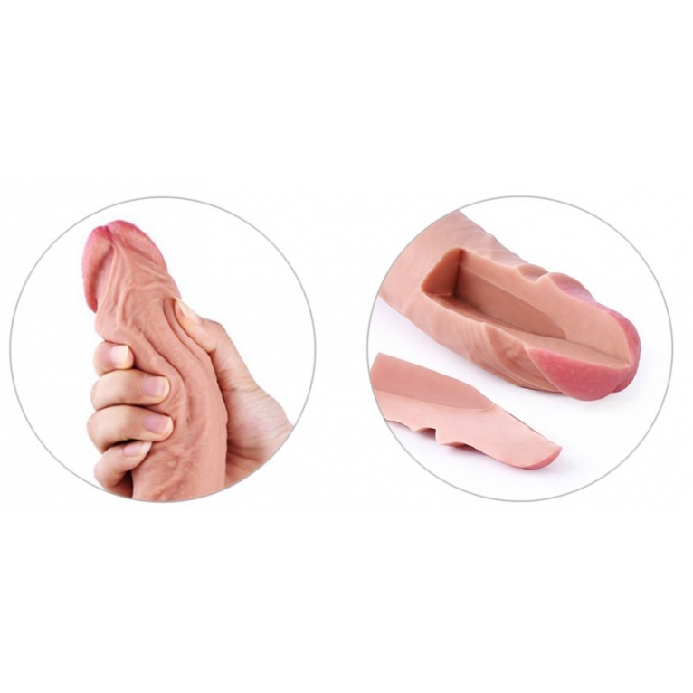 Shop bán Dương Vật Giả Silicon Siêu Mềm Mịn Như Thật Có Rung.Ngoáy Sưởi Ấm - Lovetoy Nature Cock Liam USA tốt nhất